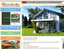 Tablet Screenshot of bertsch-holzbau.eu